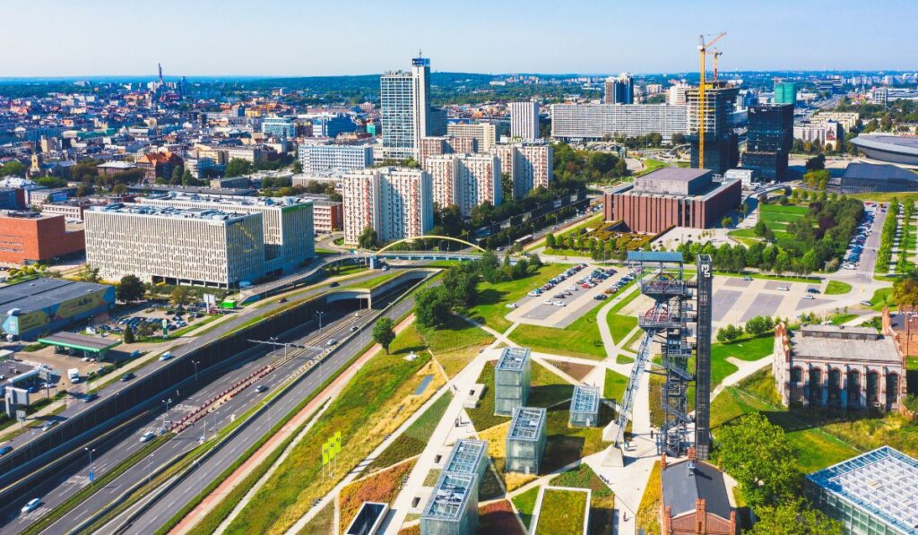 bus rental in Katowice