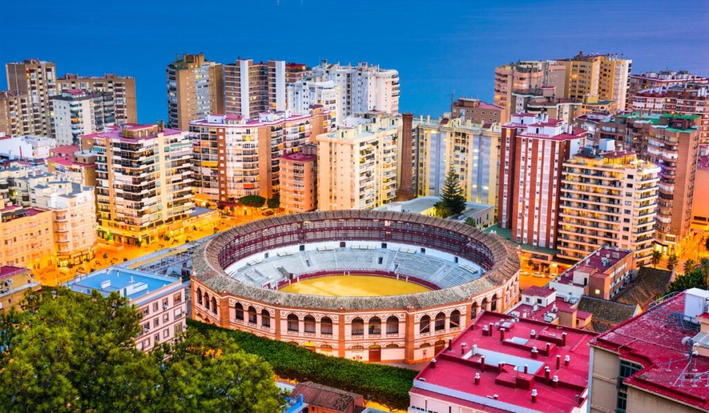 bus rental in Malaga